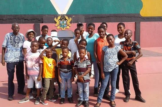 Smiling children hugging